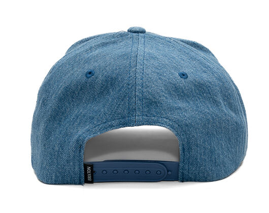 Kšiltovka Brixton - Crest C Mp Snapback - Medium Rinse Denim