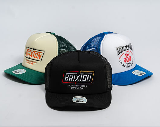 Kšiltovka Brixton - Caldwell Np Hp Trucker Hat - Black/Black