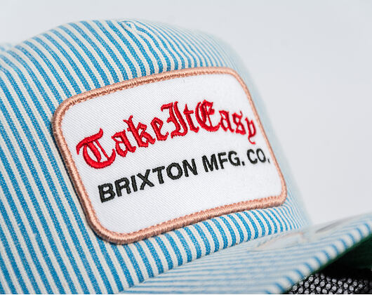 Kšiltovka Brixton - Take It Easy C Np Mp Trucker - Two Boot Stripe