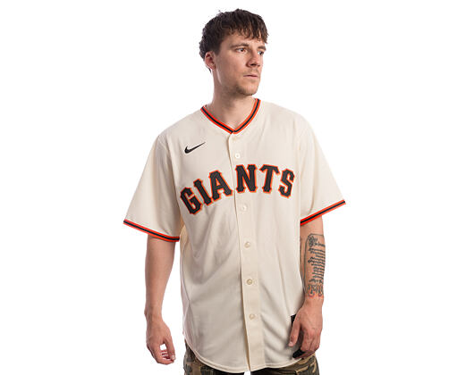 Dres Nike - MLB Replica Home Jersey - San Francisco Giants - Coconut Milk