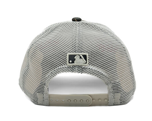 Dámská Kšiltovka New Era - MLB Summer Leopard 9FORTY M-CROWN A-Frame Trucker - NY Yankees - Brown