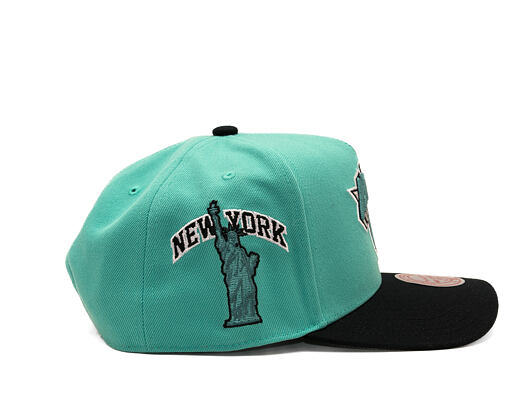 Kšiltovka Mitchell & Ness - In The City - NBA - New York Knicks - Teal