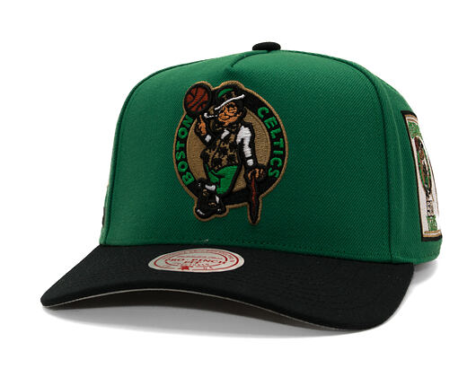 Kšiltovka Mitchell & Ness - In The City - NBA - Boston Celtics - Green