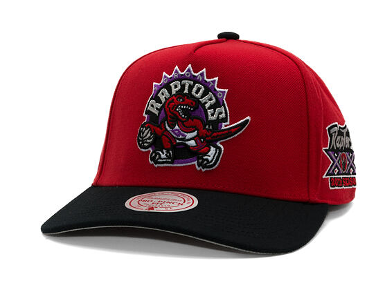 Kšiltovka Mitchell & Ness - In The City Hwc - NBA - Toronto Raptors - Red