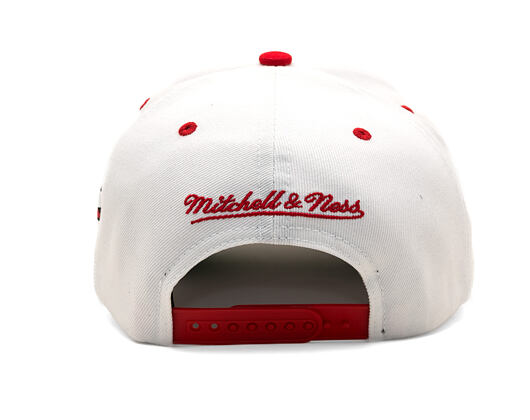 Kšiltovka Mitchell & Ness - Post Season - NBA - Chicago Bulls - White