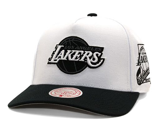 Kšiltovka Mitchell & Ness - In The City - NBA - Los Angeles Lakers - White