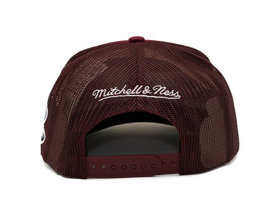 Kšiltovka Mitchell & Ness - Head Coach Trucker - NHL - Colorado Avalanche - Maroon