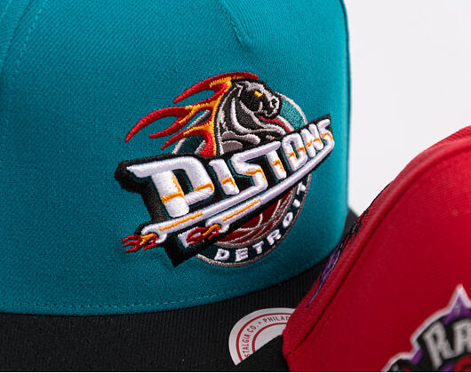 Kšiltovka Mitchell & Ness - In The City Hwc - NBA - Detroit Pistons - Teal