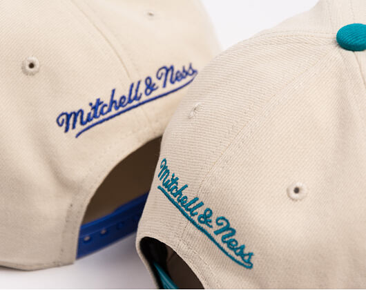 Kšiltovka Mitchell & Ness - Off Tilted Hwc - NBA - Golden State Warriors - Off White
