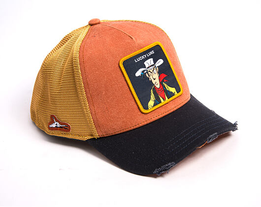 Kšiltovka Capslab - Lucky Luke Premium Trucker