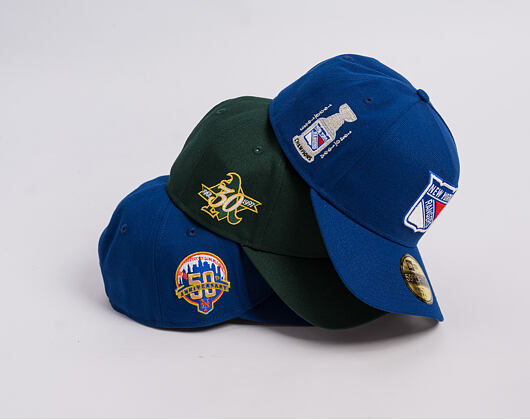 Kšiltovka New Era - NHL "Anniversary Patch" 59FORTY A-Frame - NY Rangers - Team Color