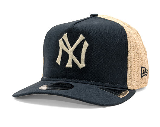 Kšiltovka New Era - MLB "Summer Twine Grained" 9FIFTY - NY Yankees Retro - Team Color / Tan