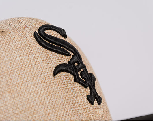 Kšiltovka New Era - MLB "Summer Twine" 59FIFTY - Chicago White Sox - Team Color / Open Market Tan