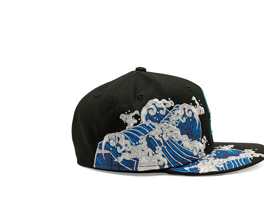 Kšiltovka New Era - MLB "Tidal Wave" 59FIFTY - Seattle Mariners - Black