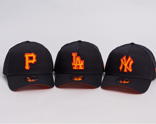 Kšiltovka New Era - MLB "Midnight Campfire" 9FORTY A-Frame - Pittsburgh Pirates - Navy