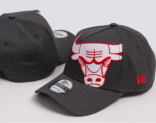 Kšiltovka New Era - NBA "Oversize Tilt" 9FORTY A-Frame - Chicago Bulls - Steel