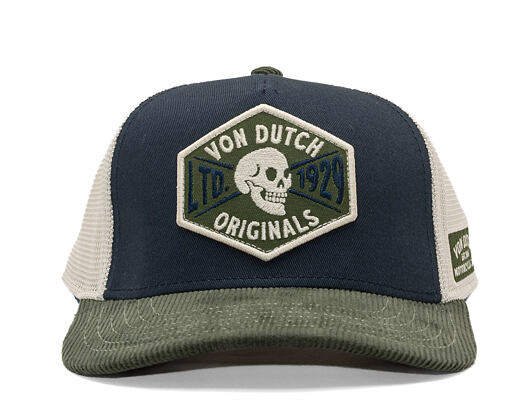 Kšiltovka Von Dutch - Silk Visor Badge Trucker