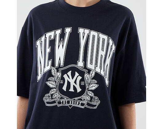 Triko New Era - MLB Arch Graphic Oversized Tee - NY Yankees - Navy