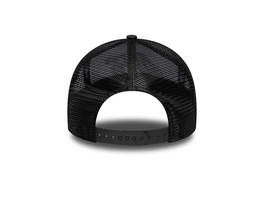 Kšiltovka New Era - Print Visor 9FORTY A-Frame Trucker - Black