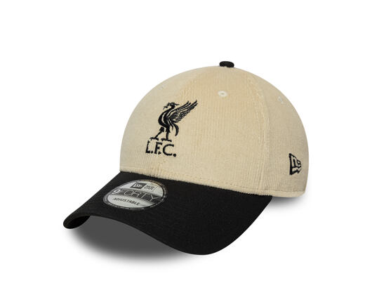 Kšiltovka New Era - Cord 9FORTY - Liverpool FC - Cream