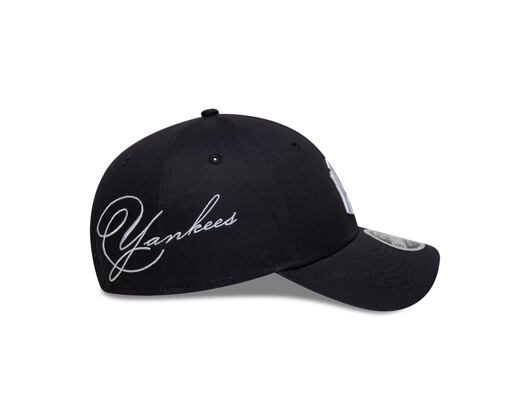 Kšiltovka New Era - MLB Side Script 9FORTY M-CROWN - NY Yankees - Navy