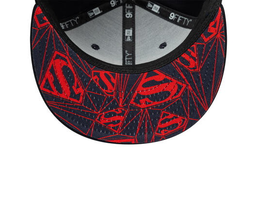 Dětská Kšiltovka New Era - DC Piping 9FIFTY - Superman - Royal / Navy