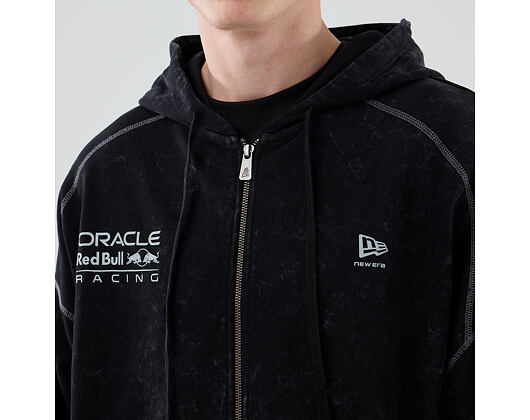 Mikina New Era - F1 Oversized Full-zip Hoody - RED BULL F1 - Black