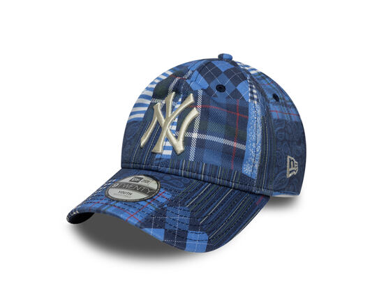 Dětská Kšiltovka New Era - MLB Patchwork 9TWENTY - NY Yankees - Navy / Blue