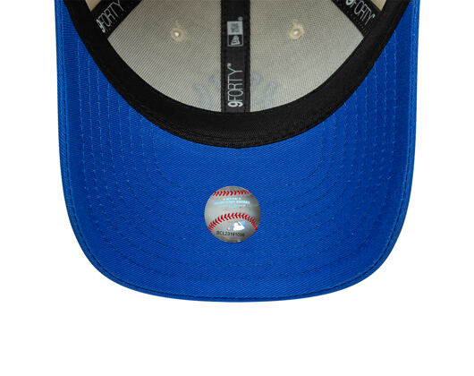 Dětská Kšiltovka New Era - MLB Essential 9FORTY - NY Yankees - Cream / Blue