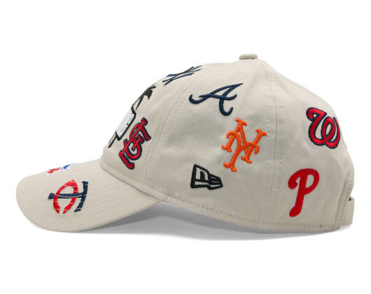 Kšiltovka New Era - MLB Grapefruit League Scatter 9TWENTY - Grapefruit League Logo - Stone