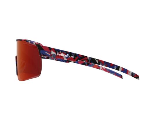 Sluneční Brýle Red Bull SPECT - DAKOTA - Matt Blue/Burgundy - Red-Purple Mirror