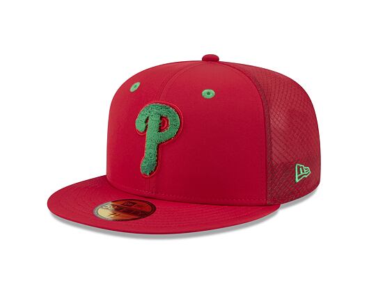 Kšiltovka New Era - MLB All Star Game Workout 2026 59FIFTY - Philadelphia Phillies - Scarlet