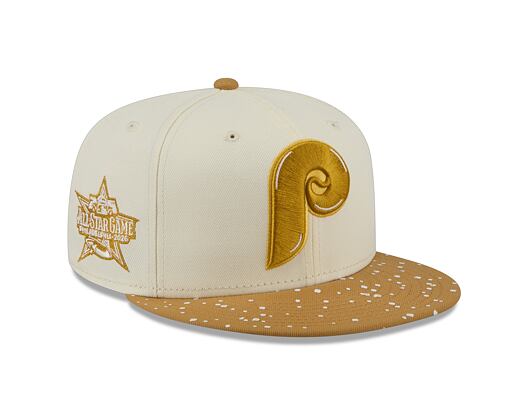 Kšiltovka New Era - MLB All Star Game 2026 59FIFTY - Philadelphia Phillies - Cream / Panama Tan