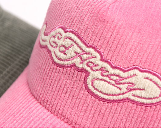 Kšiltovka Ed Hardy - Embroidery Applique Cord 5 Panel Trucker Cap - Hot Pink