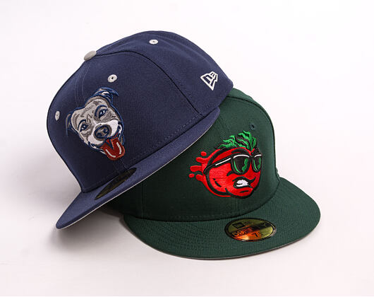 Kšiltovka New Era - MiLB Theme Nights 59FIFTY - Lehigh Valley IronPigs - Dog Mascot - Navy