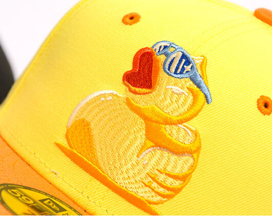 Kšiltovka New Era - MiLB Theme Nights 59FIFTY - Lehigh Valley IronPigs - Rubber Duck - Mustard