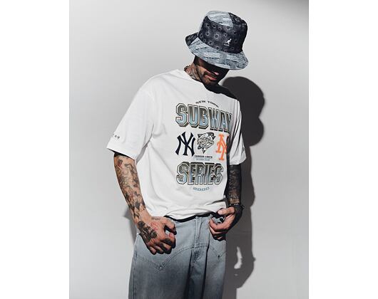Klobouk Kangol - TRENDS PACK - Denim Mashup Bucket - Blue Picnic