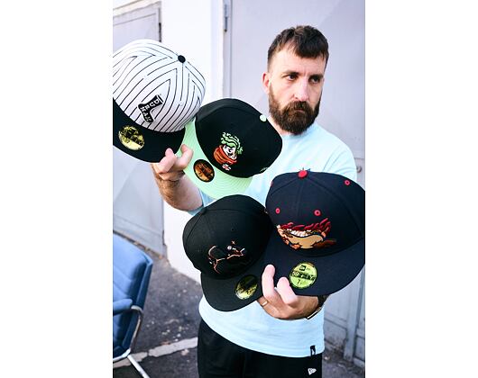 Kšiltovka New Era - MiLB Theme Nights 59FIFTY - Montgomery Biscuits - Biscuit Jar - Black / Mint