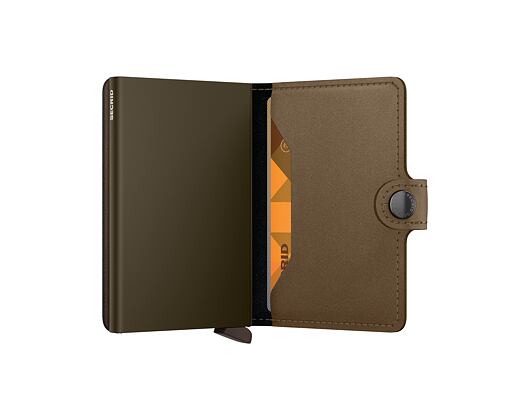 Peněženka Secrid - Miniwallet Matte Satin - Bronze