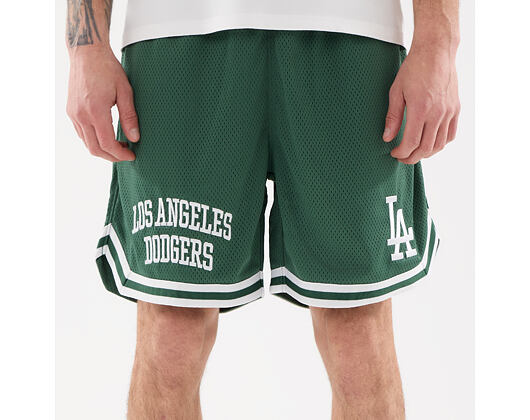 Kraťasy New Era - MLB Comfort Shorts - LA Dodgers - Green