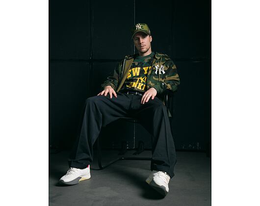 Mikina New Era - MLB 2Way Hoody - NY Yankees - Camo