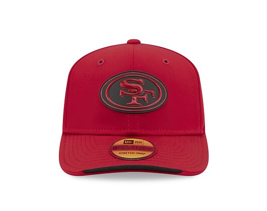 Kšiltovka New Era - NFL 2026 Sideline 9SEVENTY Stretch-Snap - San Francisco 49ers - Team Color