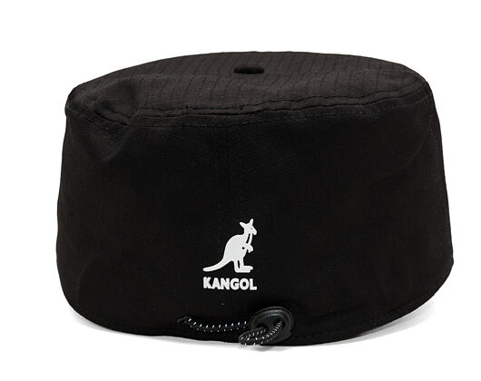 Kšiltovka Kangol - Interlock Pillbox Cap - Ripstop Black
