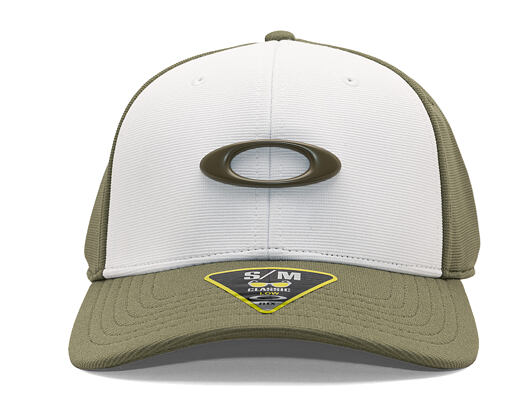 Kšiltovka Oakley - Tincan Cap - Deep Olive/White