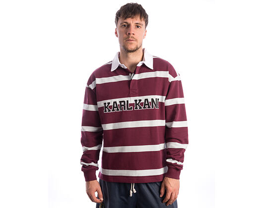 Triko Karl Kani - College Stripe Boxy Rugby Shirt
