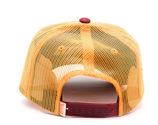 Kšiltovka Von Dutch - Baseball - Print & Embroidery - Red / Yellow