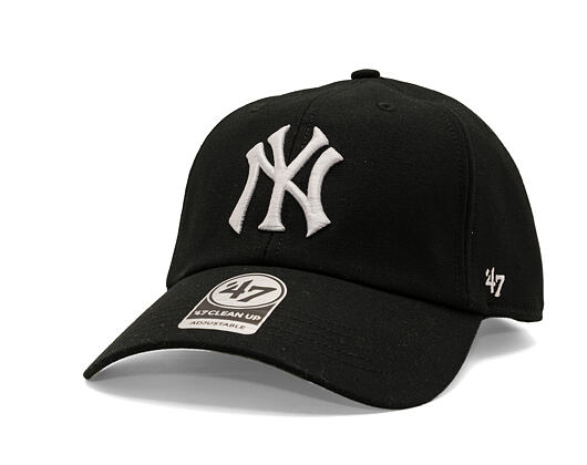 Kšiltovka '47 Brand - MLB Polar Freeze CLEAN UP - NY Yankees - Black