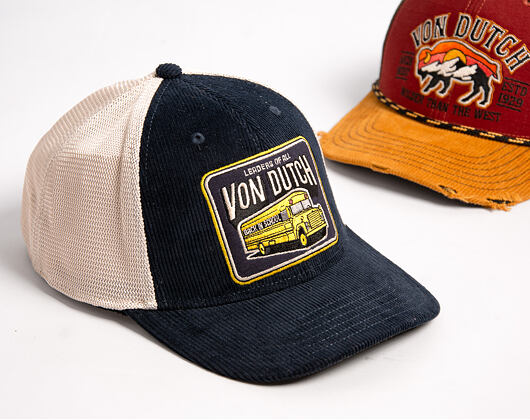 Kšiltovka Von Dutch - Semi Curve - Patch Premium - Navy