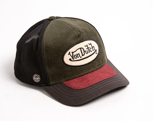 Kšiltovka Von Dutch - Trucker - Bi-Material Visor Patch - Green