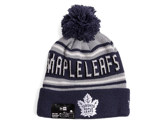 Kulich New Era - NHL Evergreen Wordmark Pom Medium Knit - Toronto Maple Leafs - Team Color